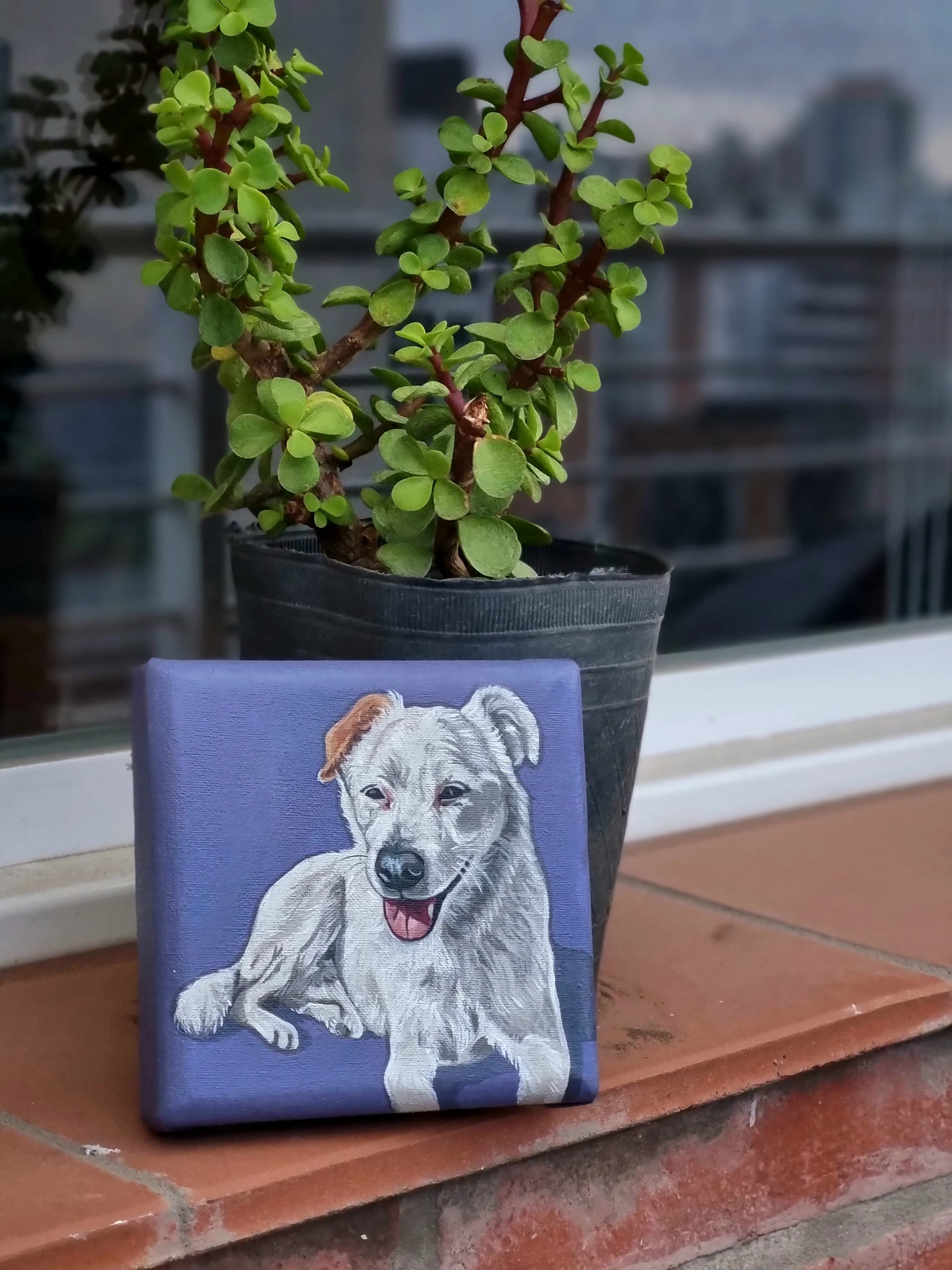 Mandale Mandalas - Retrato de mascota personalizado - Arte personalizado pintado a mano