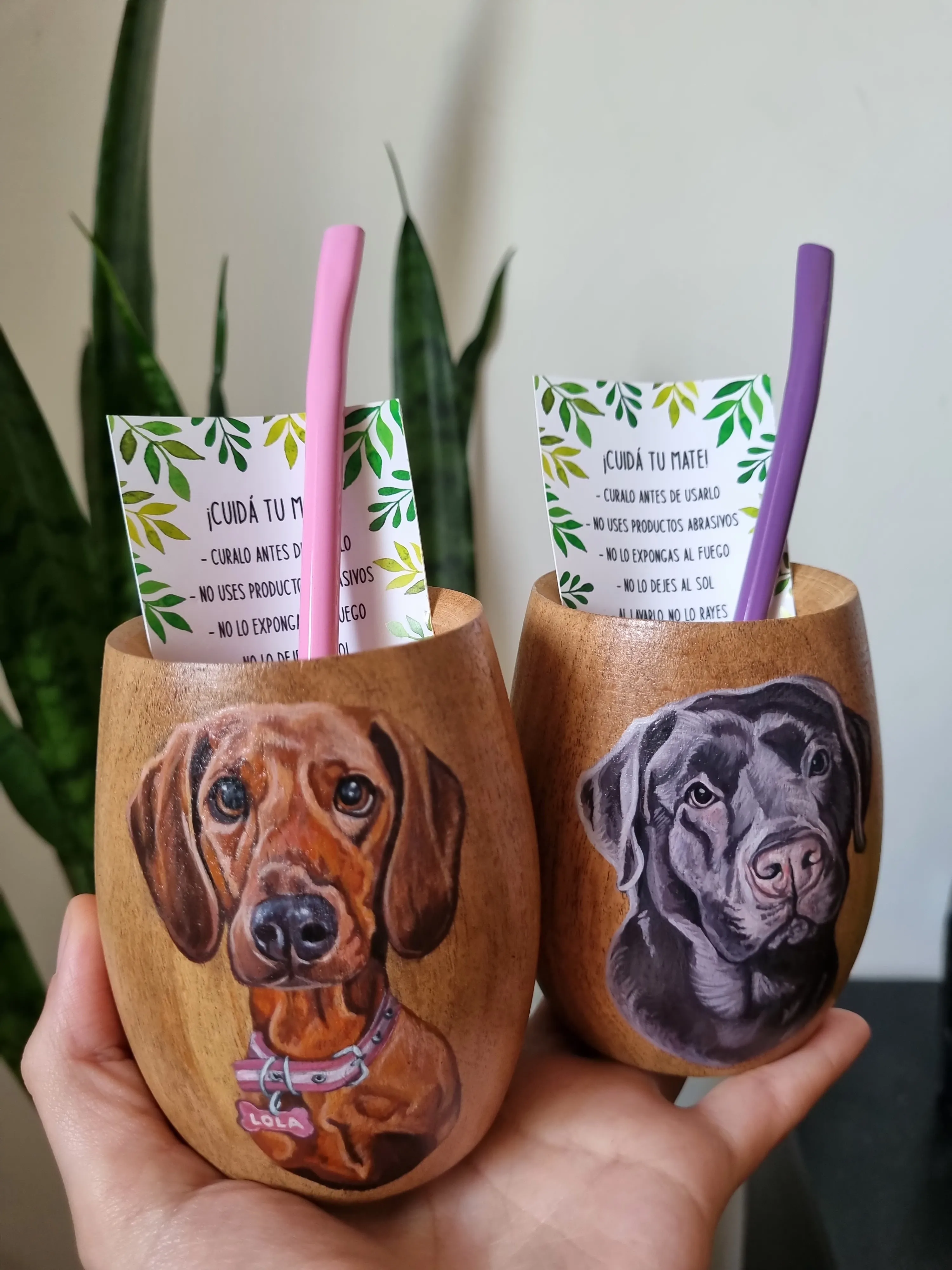 Mandale Mandalas - Retrato de mascota personalizado - Arte personalizado pintado a mano