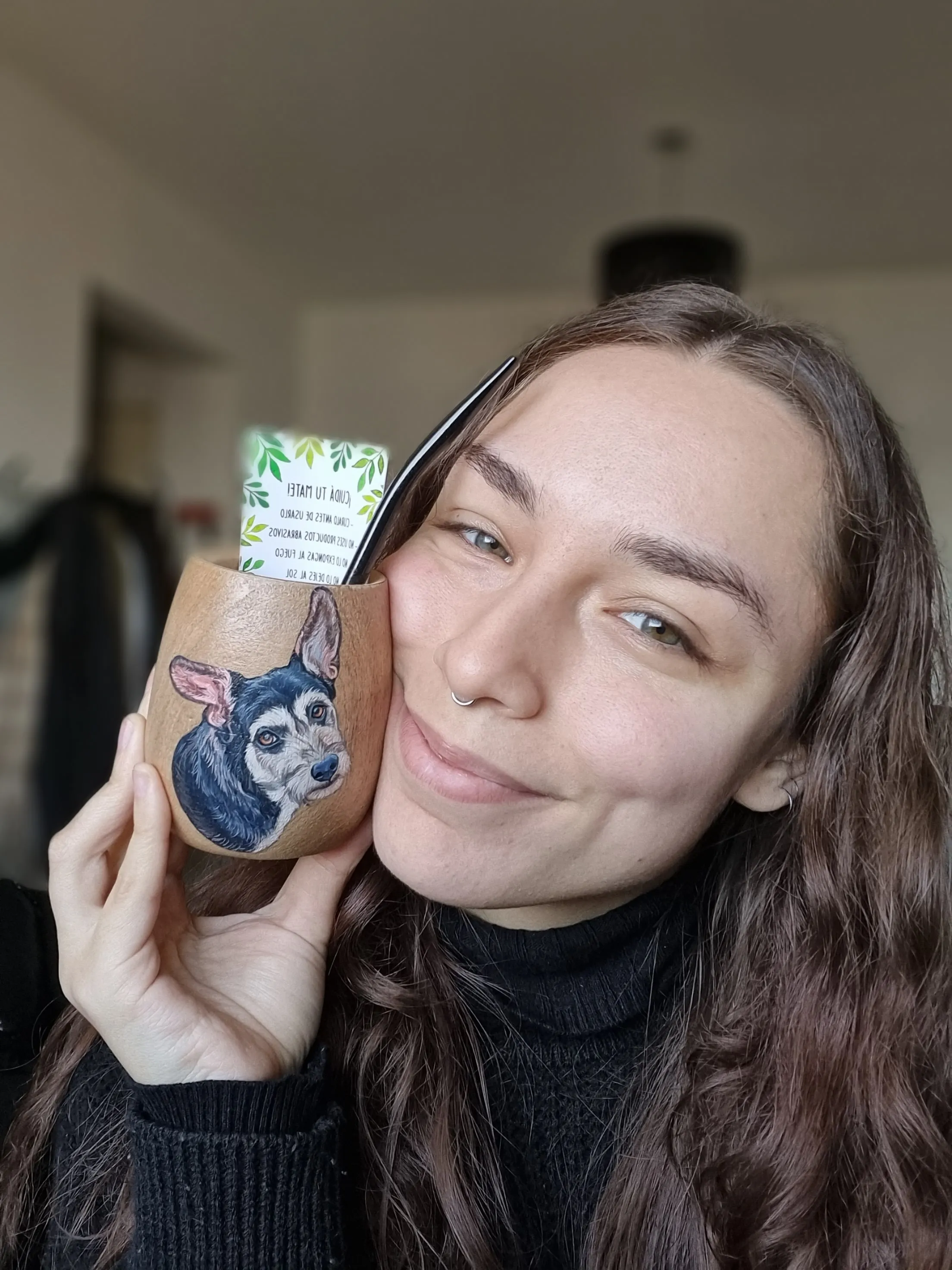 Mandale Mandalas - Retrato de mascota personalizado - Arte personalizado pintado a mano